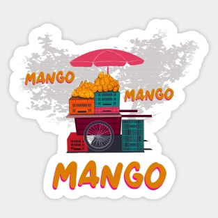 Mango. Tropic Sticker